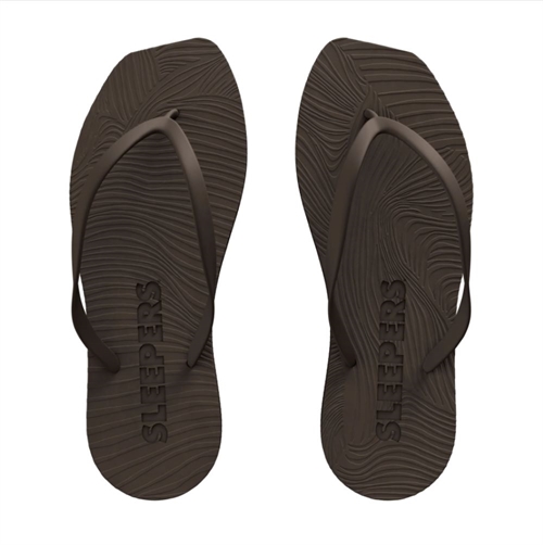 SLEEPERS TAPPERED FLIPFLOP BROWN